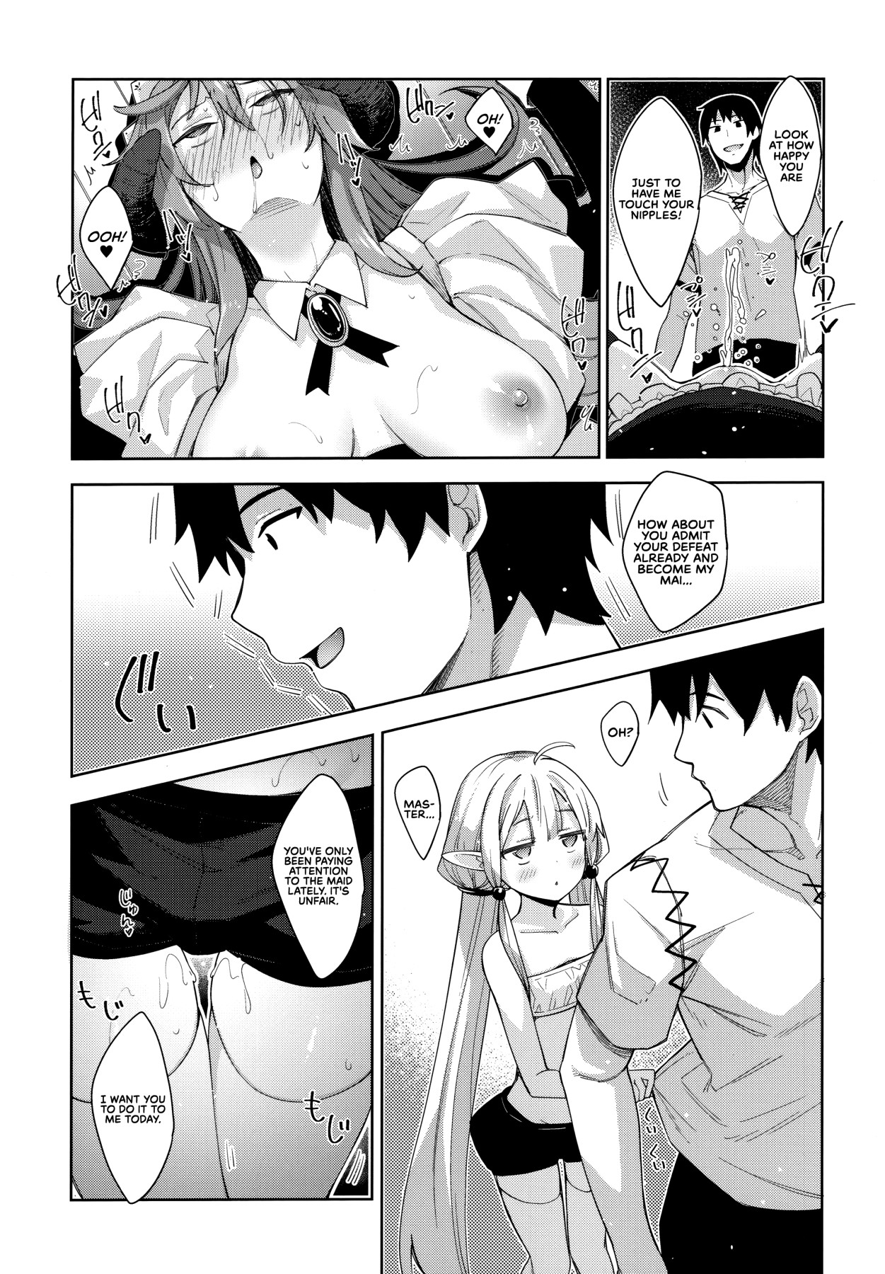 Hentai Manga Comic-I Went to Another World, so I Think I'll Use All of My Magic for Perverted Things III-Read-19